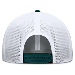 Philadelphia Eagles Option Trucker Adjustable Hat Gray/Green