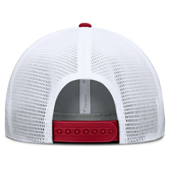 San Francisco 49ers Option Trucker Adjustable Hat Gray/Scarlet