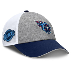 Tennessee Titans Option Trucker Adjustable Hat Gray/Navy