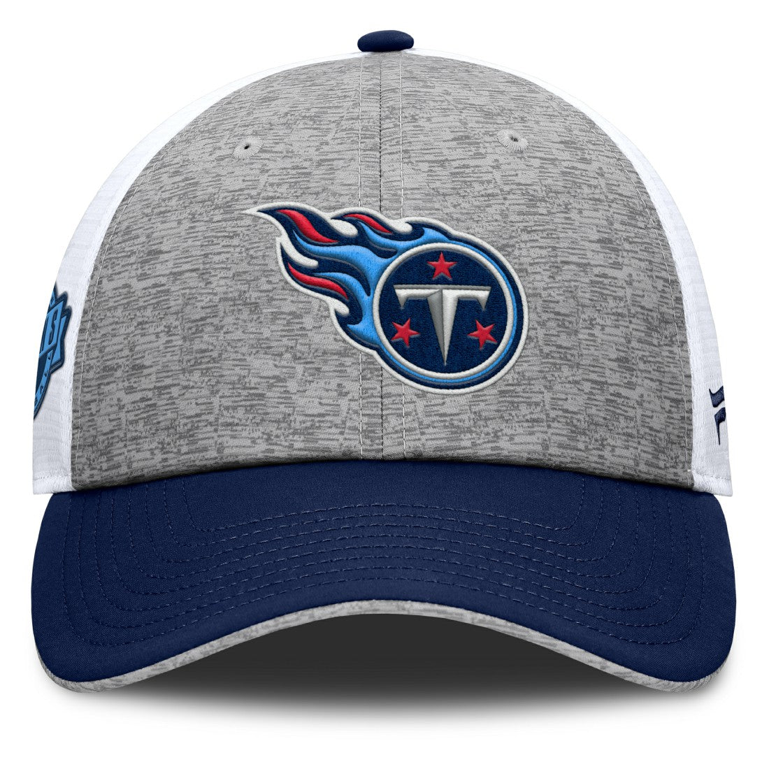 Tennessee Titans Option Trucker Adjustable Hat Gray/Navy