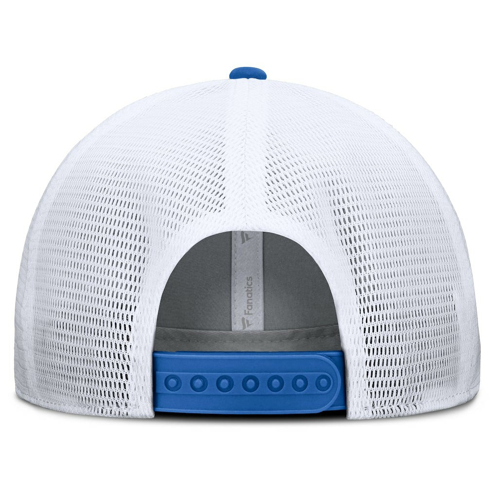 Detroit Lions Option Trucker Adjustable Hat Gray/Blue