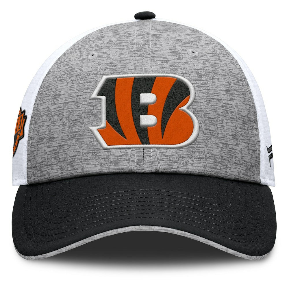Cincinnati Bengals Option Trucker Adjustable Hat Gray/Black