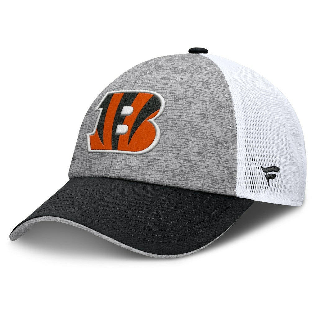Cincinnati Bengals Option Trucker Adjustable Hat Gray/Black