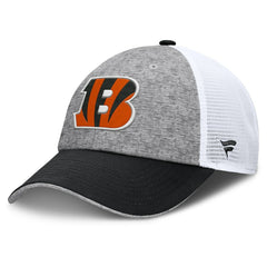 Cincinnati Bengals Option Trucker Adjustable Hat Gray/Black