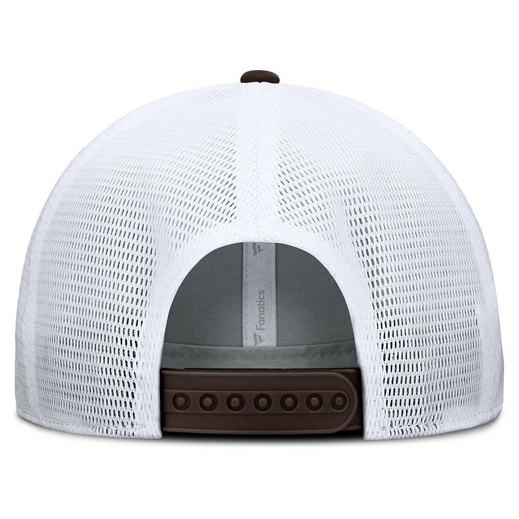 Cleveland Browns Option Trucker Adjustable Hat Gray/Brown