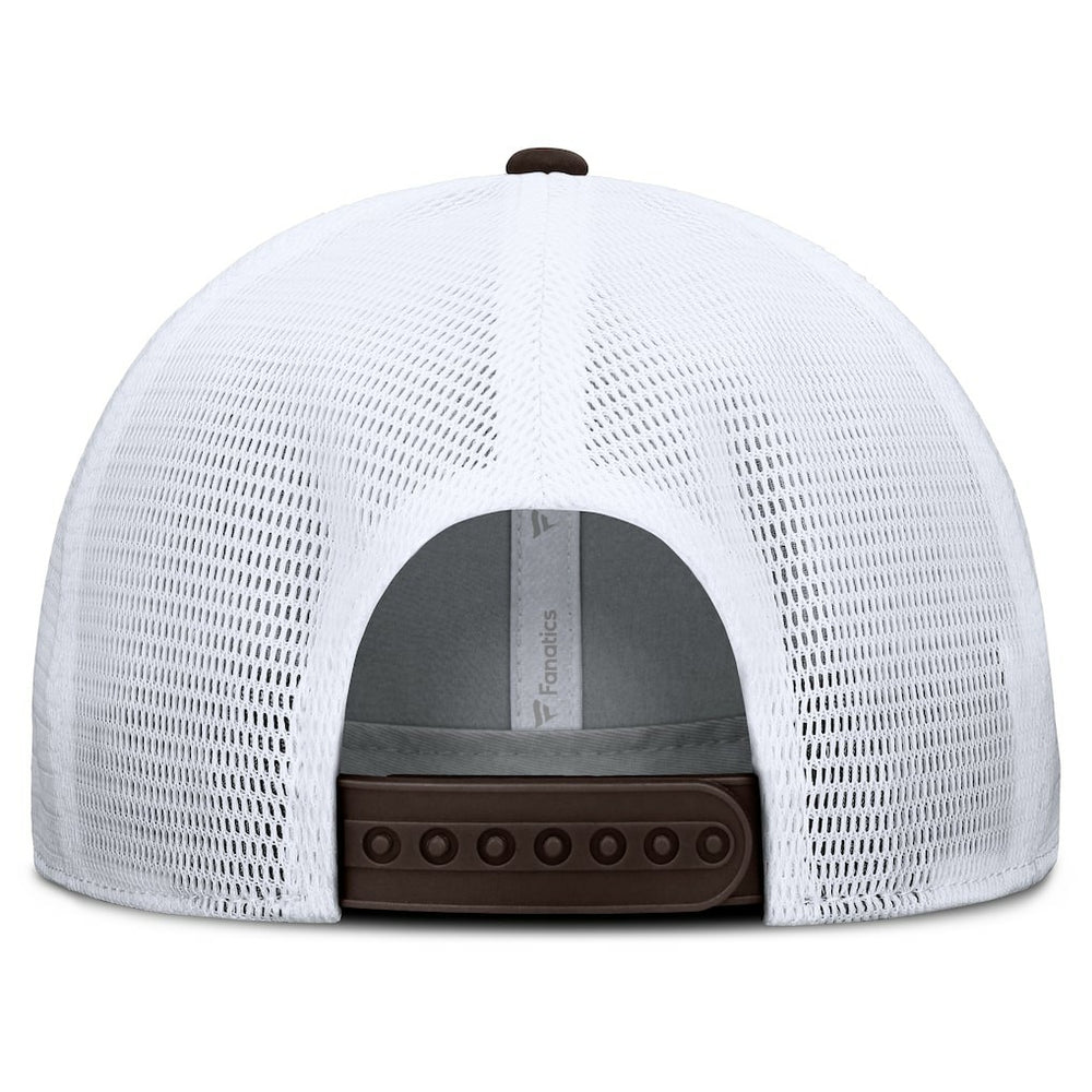 Cleveland Browns Option Trucker Adjustable Hat Gray/Brown