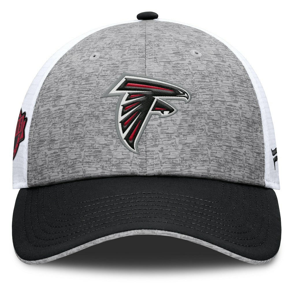 Atlanta Falcons Option Trucker Adjustable Hat Gray/Black