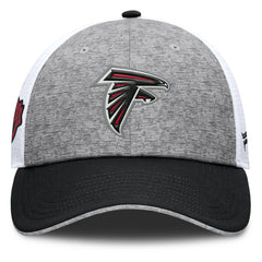 Atlanta Falcons Option Trucker Adjustable Hat Gray/Black
