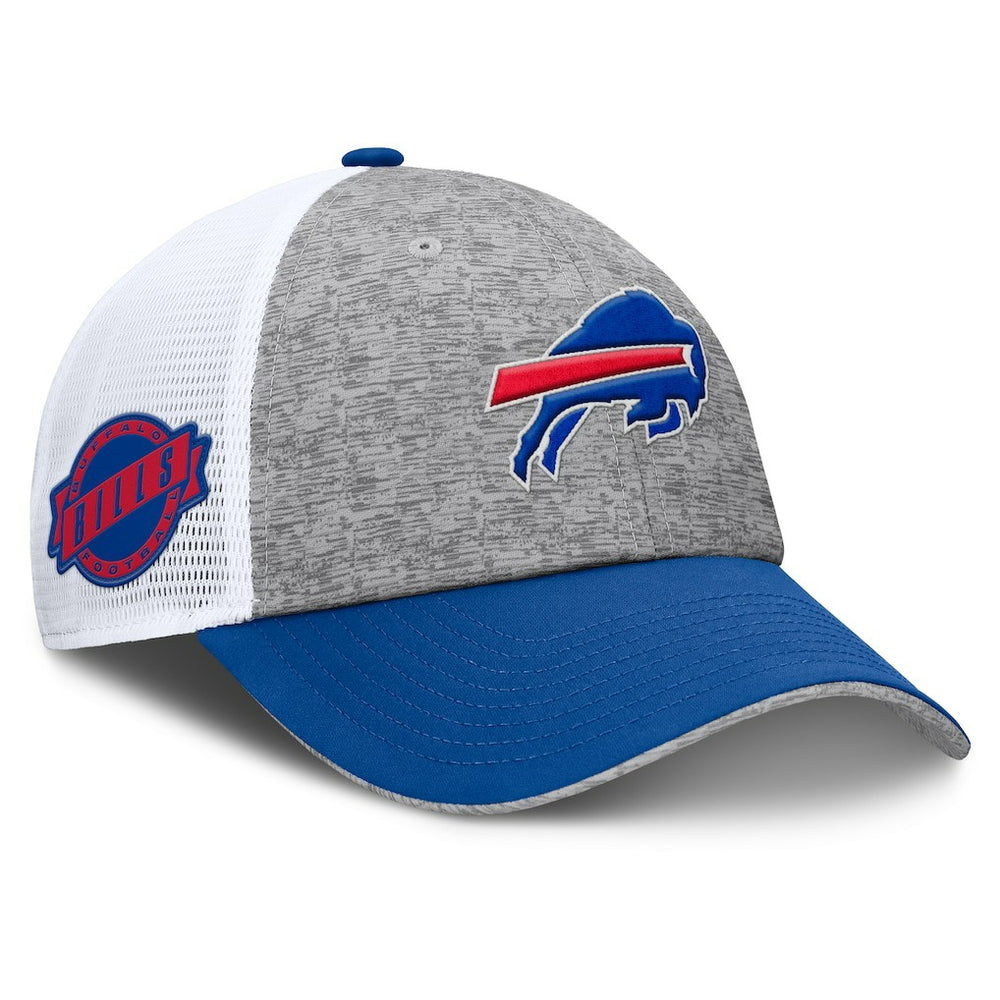 Buffalo Bills Option Trucker Adjustable Hat Gray/Royal