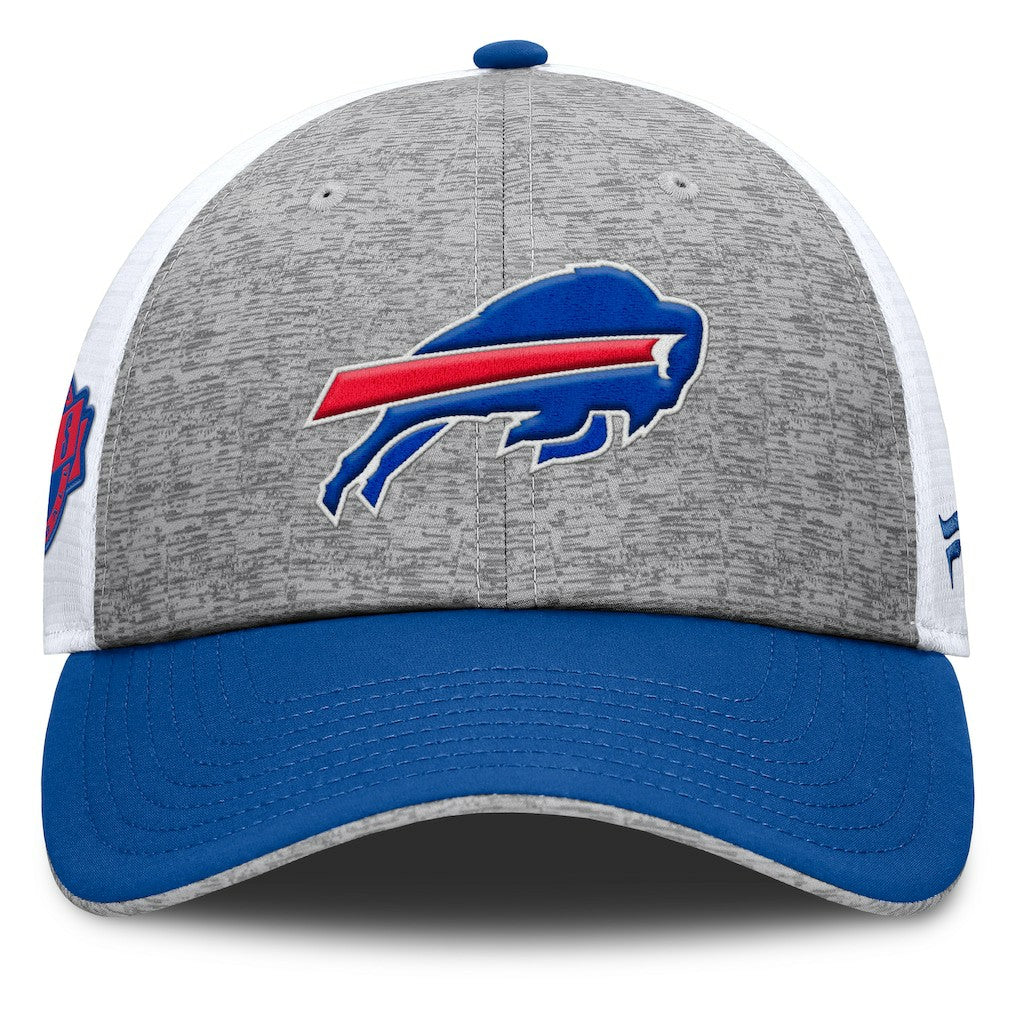 Buffalo Bills Option Trucker Adjustable Hat Gray/Royal