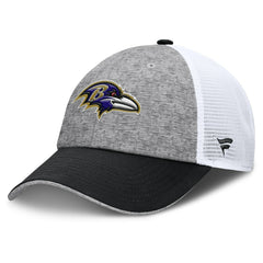 Baltimore Ravens Option Trucker Adjustable Hat Gray/Black