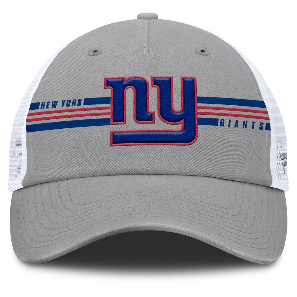 New York Giants Singleback Trucker Adjustable Hat Gray