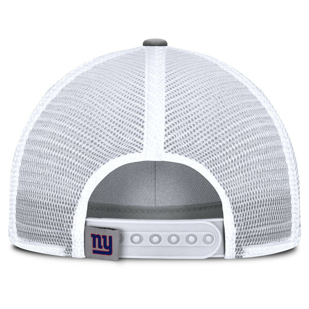 New York Giants Singleback Trucker Adjustable Hat Gray