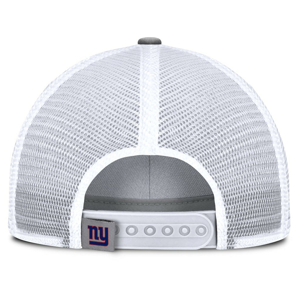 New York Giants Singleback Trucker Adjustable Hat Gray