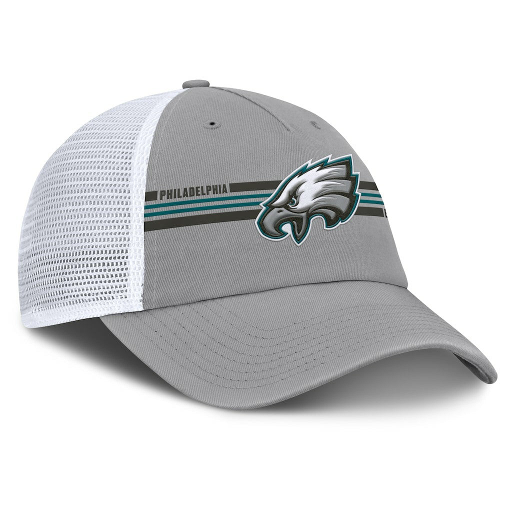Philadelphia Eagles Singleback Trucker Adjustable Hat Gray