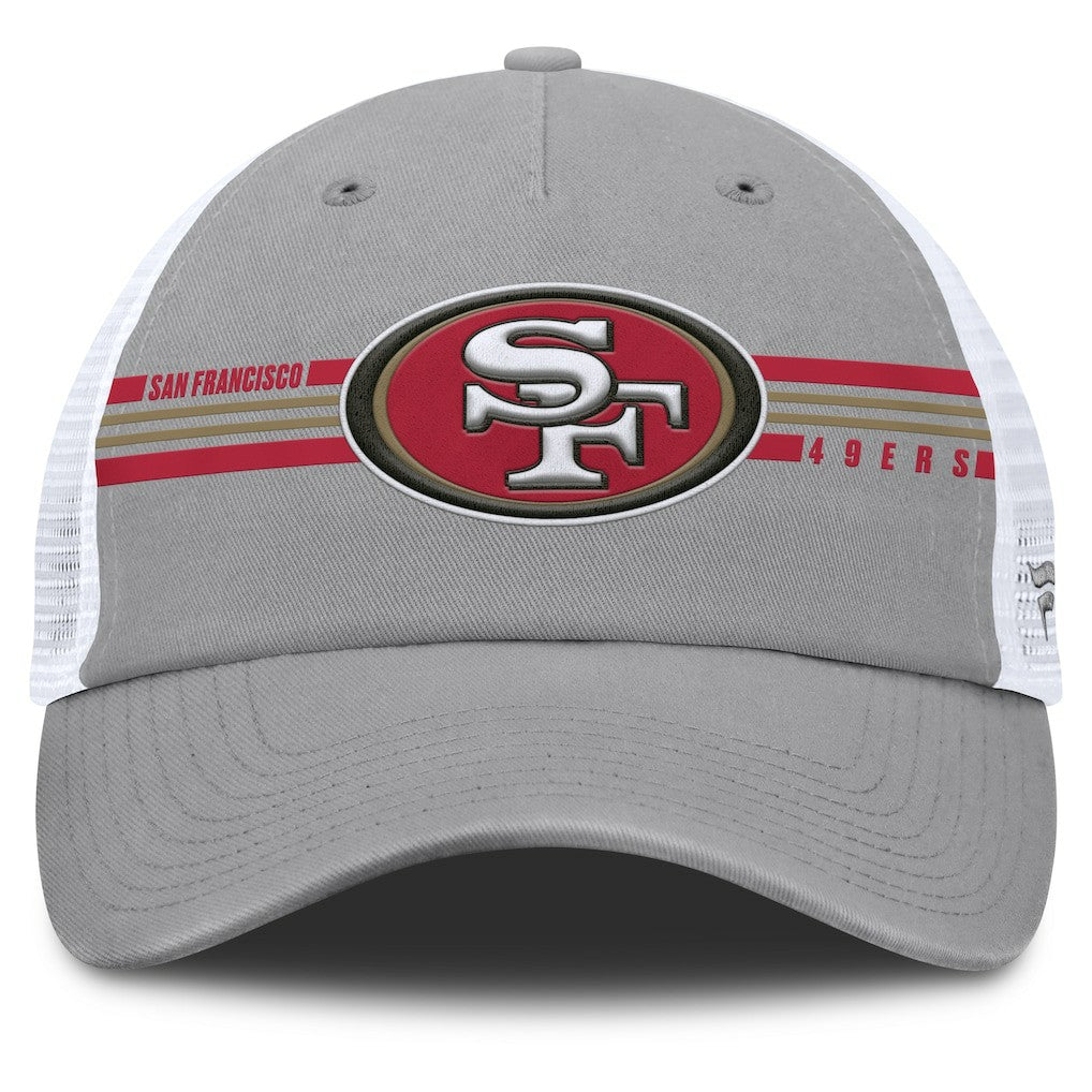San Francisco 49ers Singleback Trucker Adjustable Hat Gray