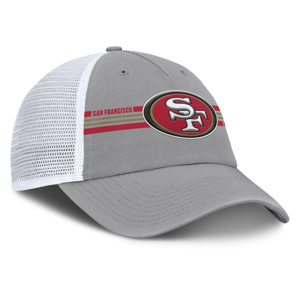 San Francisco 49ers Singleback Trucker Adjustable Hat Gray