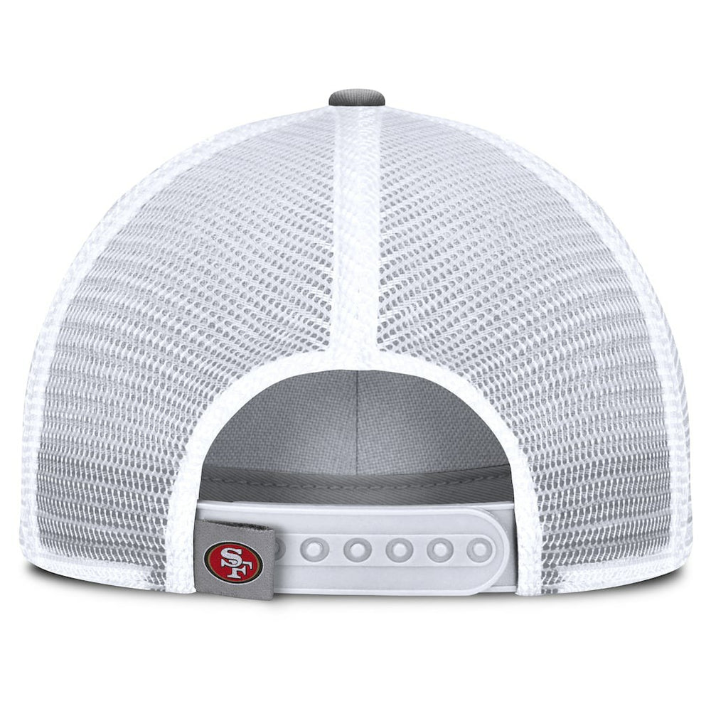 San Francisco 49ers Singleback Trucker Adjustable Hat Gray