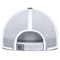 Las Vegas Raiders Singleback Trucker Adjustable Hat Gray