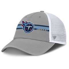 Tennessee Titans Singleback Trucker Adjustable Hat Gray