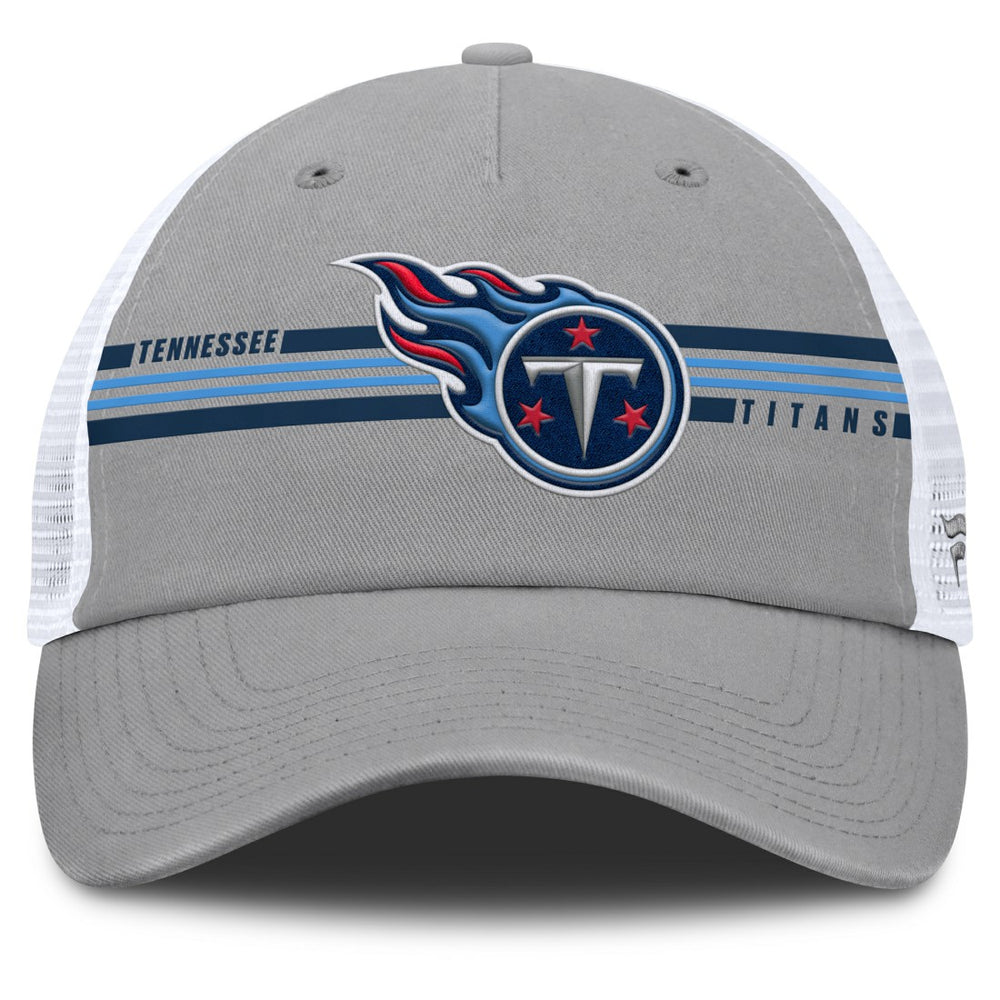 Tennessee Titans Singleback Trucker Adjustable Hat Gray