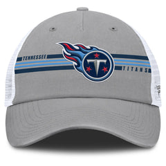 Tennessee Titans Singleback Trucker Adjustable Hat Gray