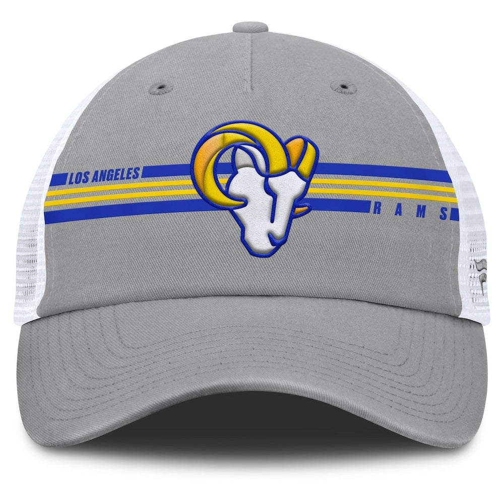 Los Angeles Rams Singleback Trucker Adjustable Hat Gray