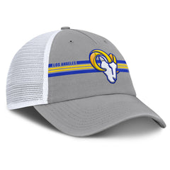 Los Angeles Rams Singleback Trucker Adjustable Hat Gray