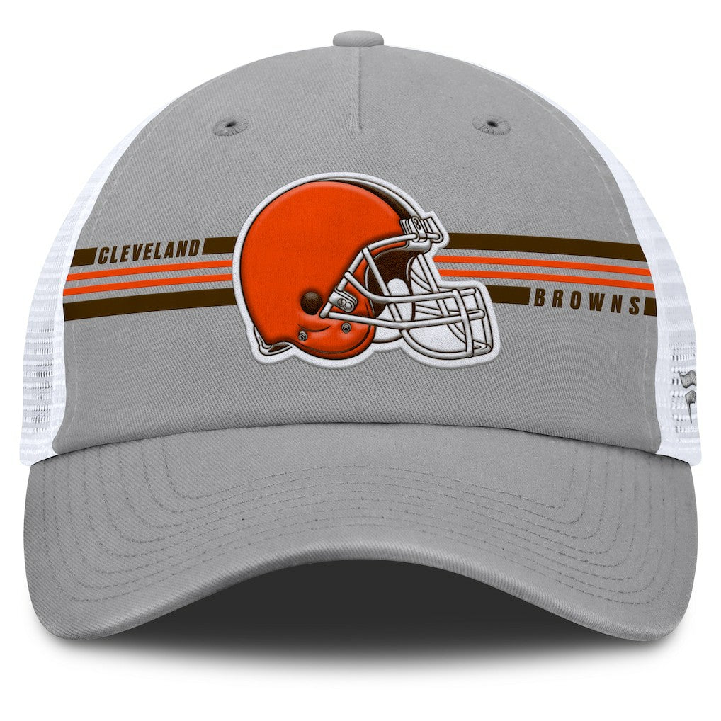 Cleveland Browns Singleback Trucker Adjustable Hat Gray