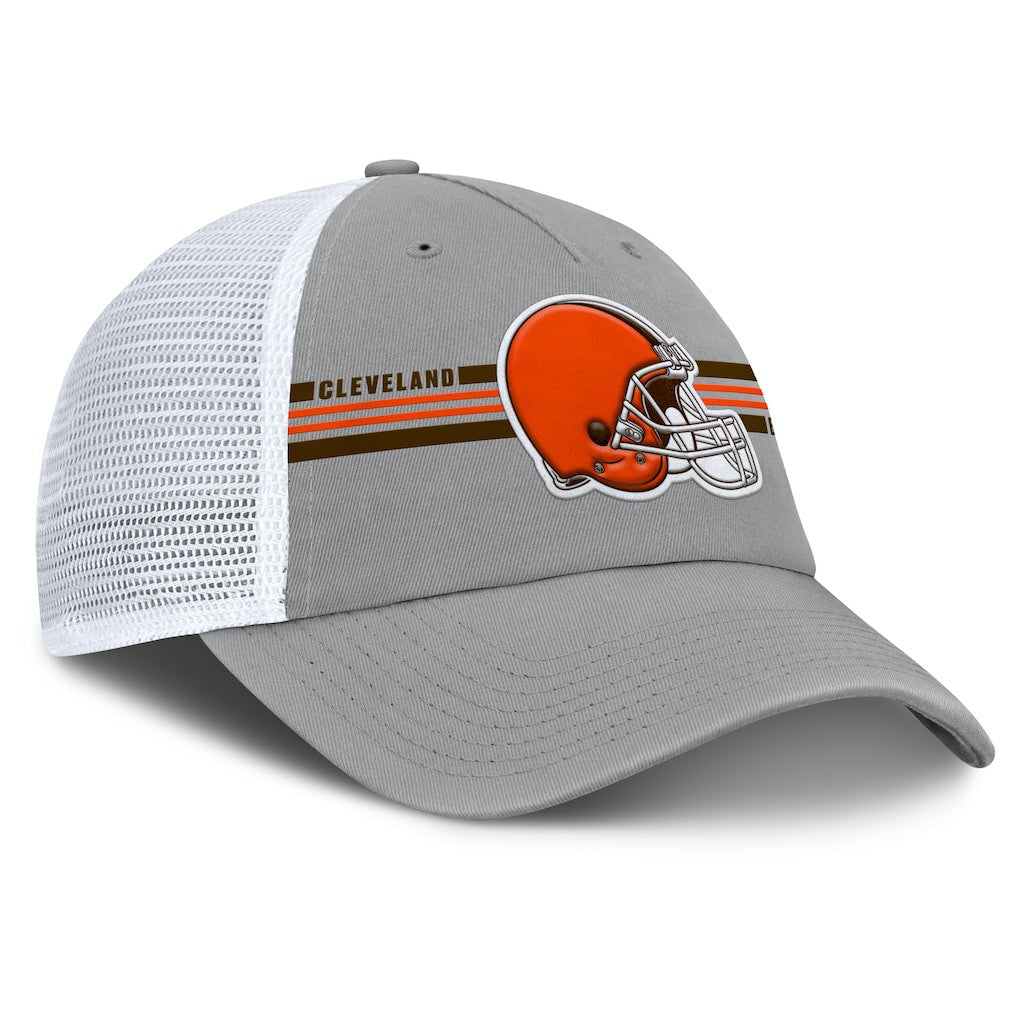 Cleveland Browns Singleback Trucker Adjustable Hat Gray
