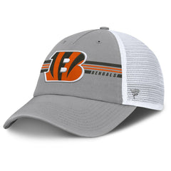 Cincinnati Bengals Singleback Trucker Adjustable Hat Gray