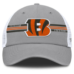 Cincinnati Bengals Singleback Trucker Adjustable Hat Gray