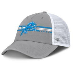 Detroit Lions Singleback Trucker Adjustable Hat Gray