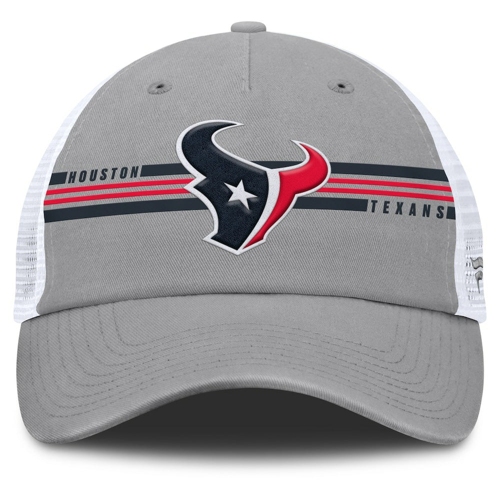 Houston Texans Singleback Trucker Adjustable Hat Gray