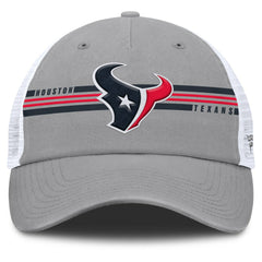 Houston Texans Singleback Trucker Adjustable Hat Gray
