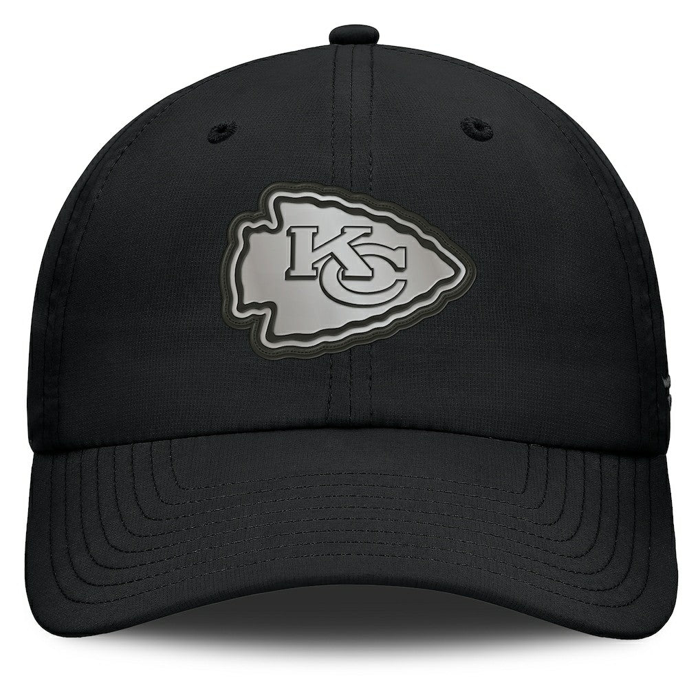 Kansas City Chiefs Belated Ripstop Adjustable Hat Black