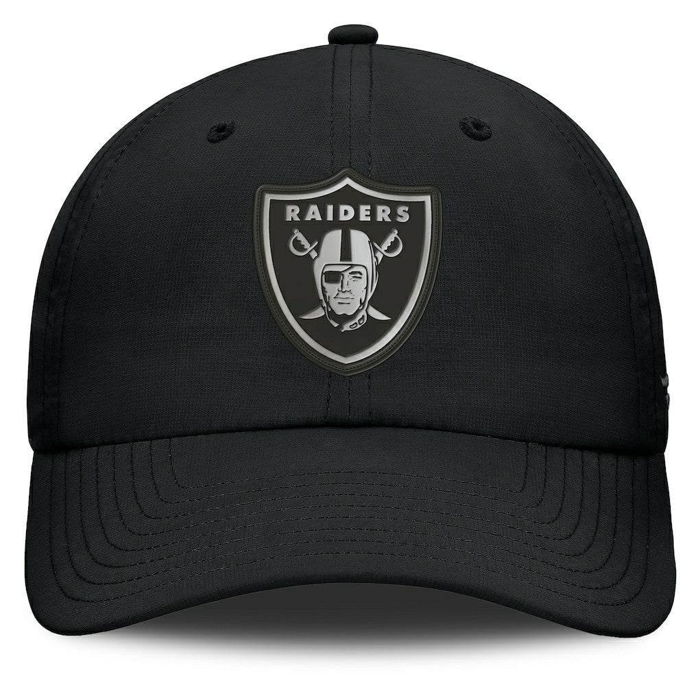 Las Vegas Raiders Belated Ripstop Adjustable Hat Black