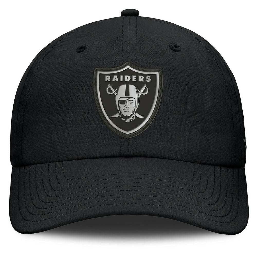 Las Vegas Raiders Belated Ripstop Adjustable Hat Black
