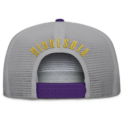 Minnesota Vikings Edge Rush Trucker Adjustable Hat Purple/Gray