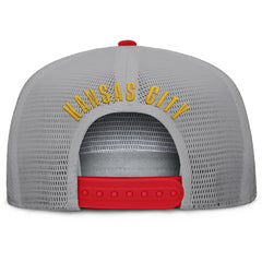 Kansas City Chiefs Edge Rush Trucker Adjustable Hat Red/Gray