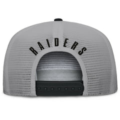 Las Vegas Raiders Edge Rush Trucker Adjustable Hat Black/Gray