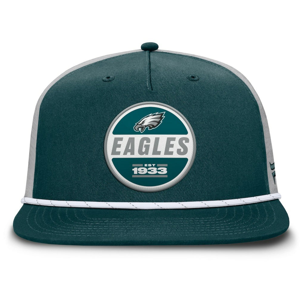 Philadelphia Eagles Edge Rush Trucker Adjustable Hat Midnight Green/Gray