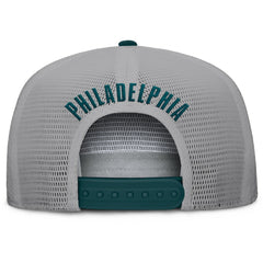 Philadelphia Eagles Edge Rush Trucker Adjustable Hat Midnight Green/Gray