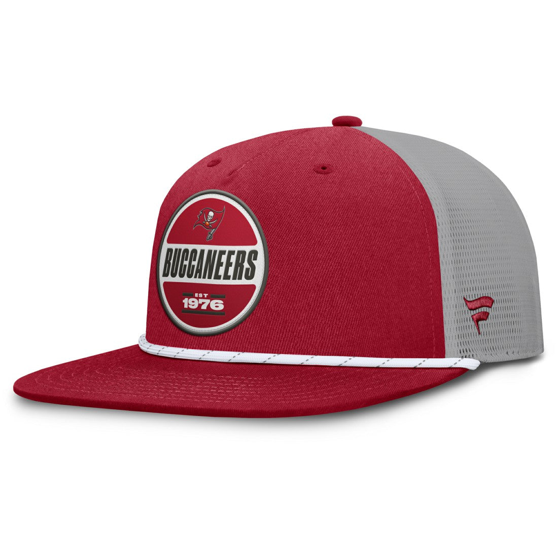 Tampa Bay Buccaneers Edge Rush Trucker Adjustable Hat Red/Gray