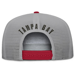 Tampa Bay Buccaneers Edge Rush Trucker Adjustable Hat Red/Gray