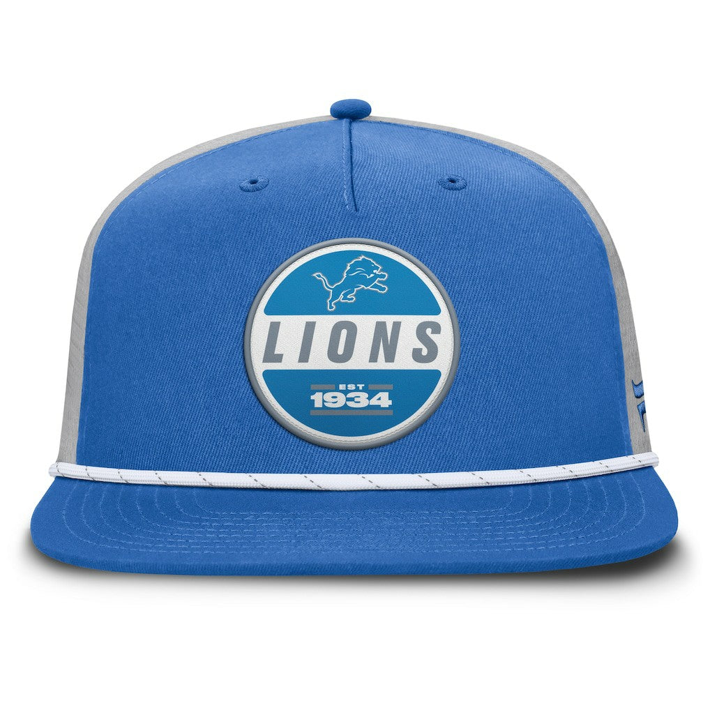 Detroit Lions Edge Rush Trucker Adjustable Hat Blue/Gray
