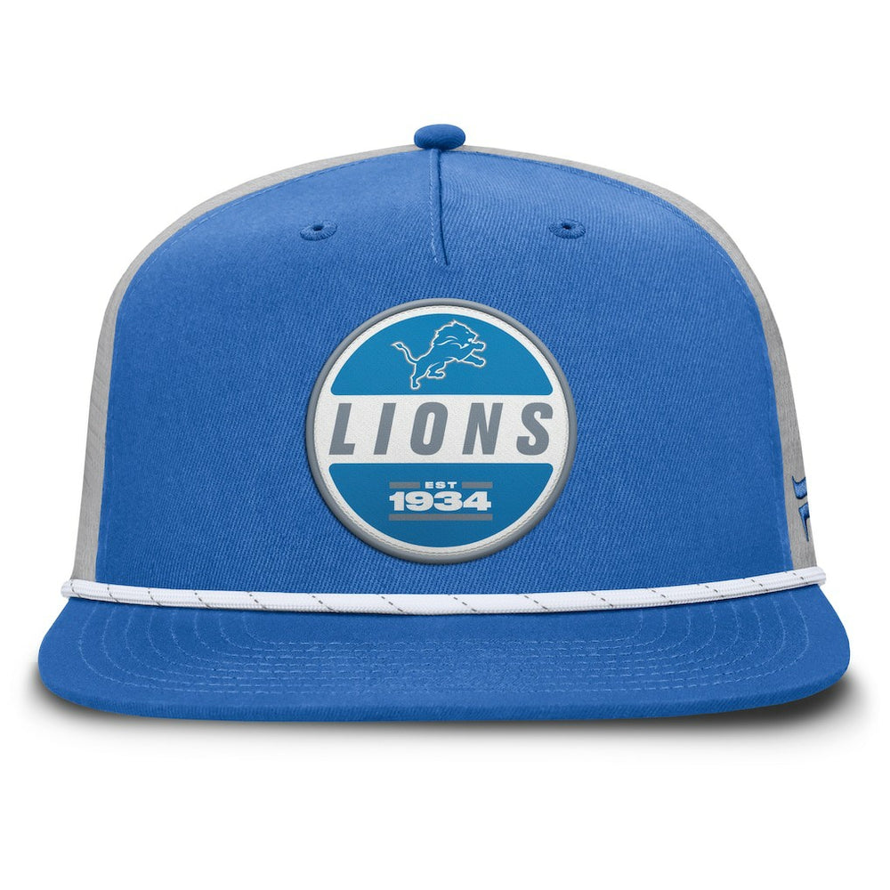 Detroit Lions Edge Rush Trucker Adjustable Hat Blue/Gray