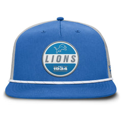 Detroit Lions Edge Rush Trucker Adjustable Hat Blue/Gray