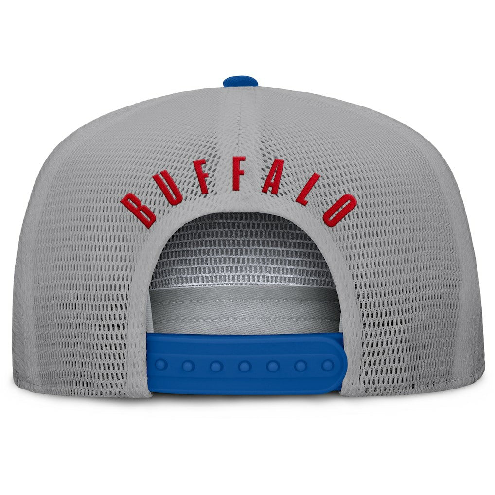 Buffalo Bills Edge Rush Trucker Adjustable Hat Royal/Gray