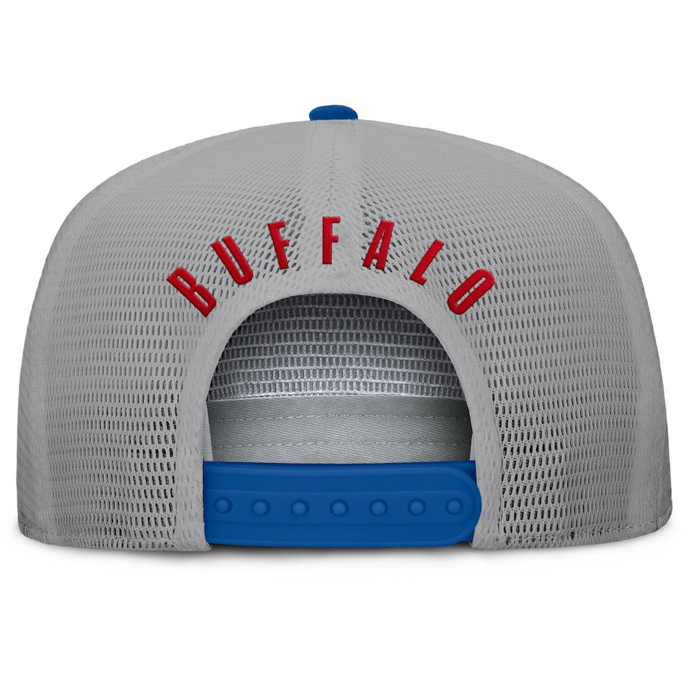 Buffalo Bills Edge Rush Trucker Adjustable Hat Royal/Gray